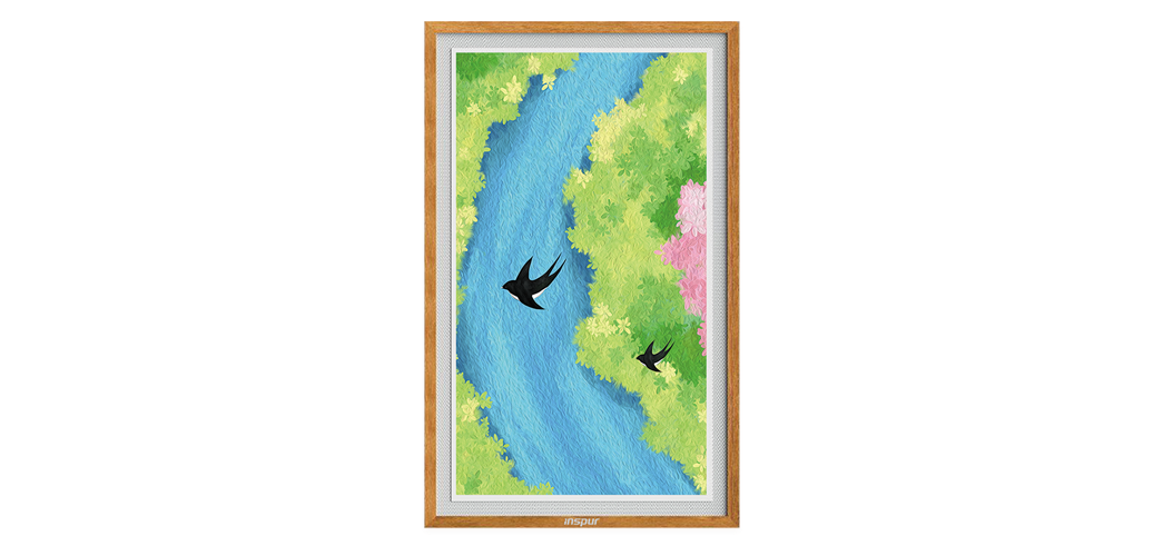 Inspur Smart Digital Painting Display