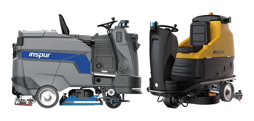 Inspur Commercial Cleaning Robots iScrub X70 iScrub X90